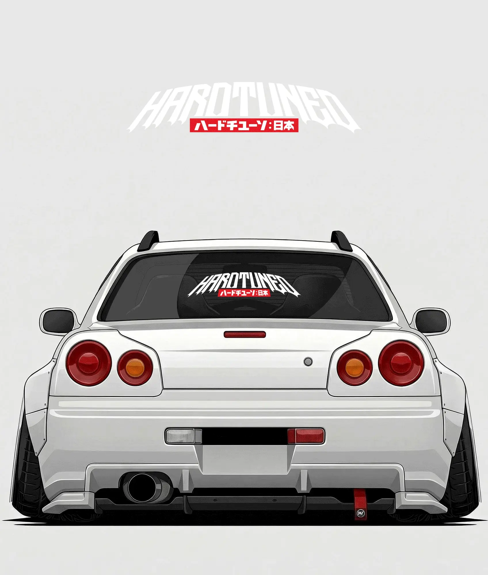 Hardtuned Arch Vinyl Sticker