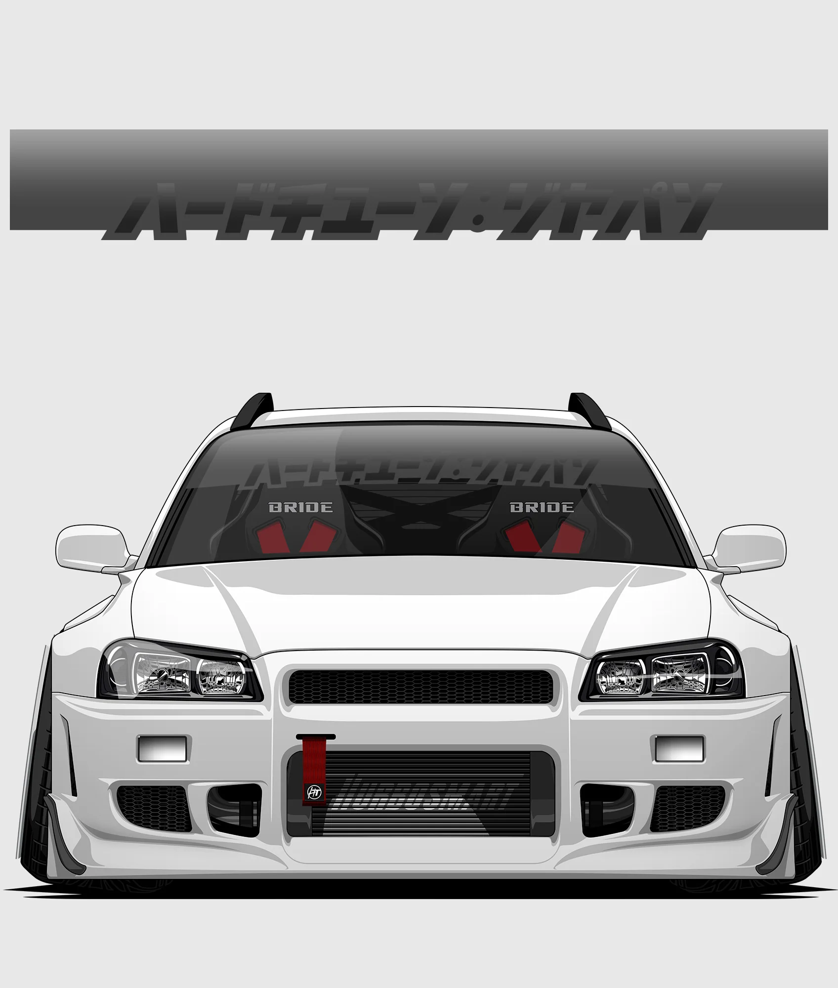 Hardtuned Kanji Window Banner - Solid - Image 36