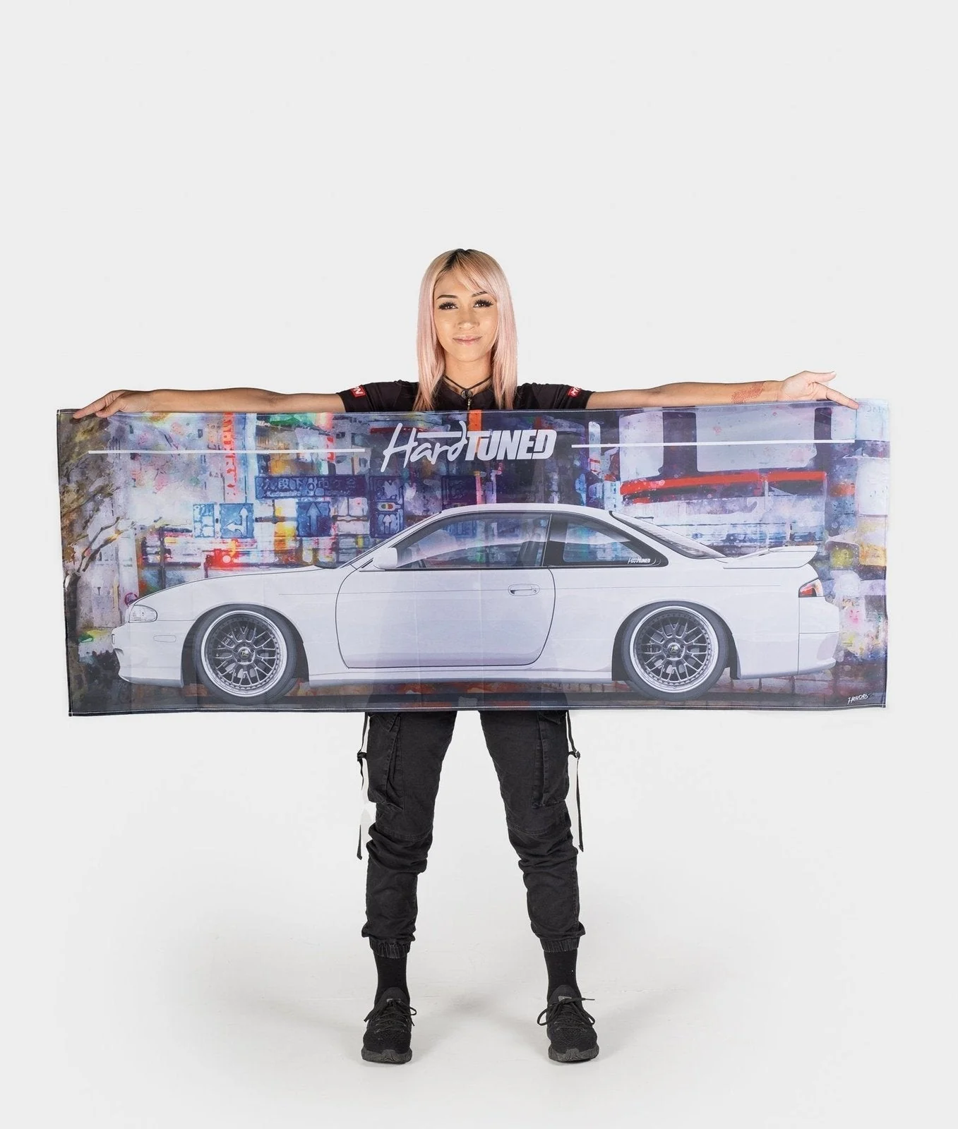 Nissan Silvia S14 Zenki Garage Flag - Image 2