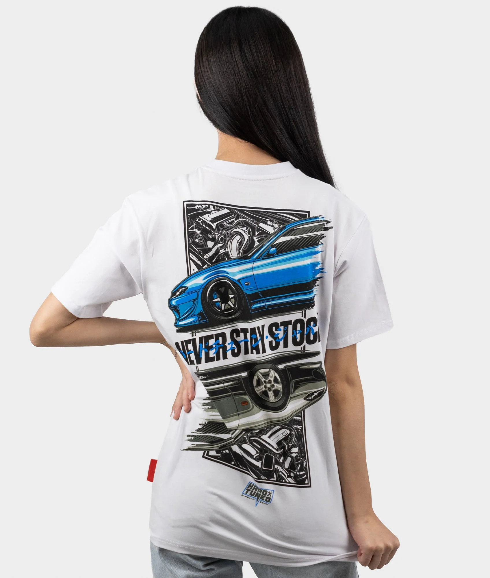 Nissan Silvia S15 Never Stay Stock Womens Tee
