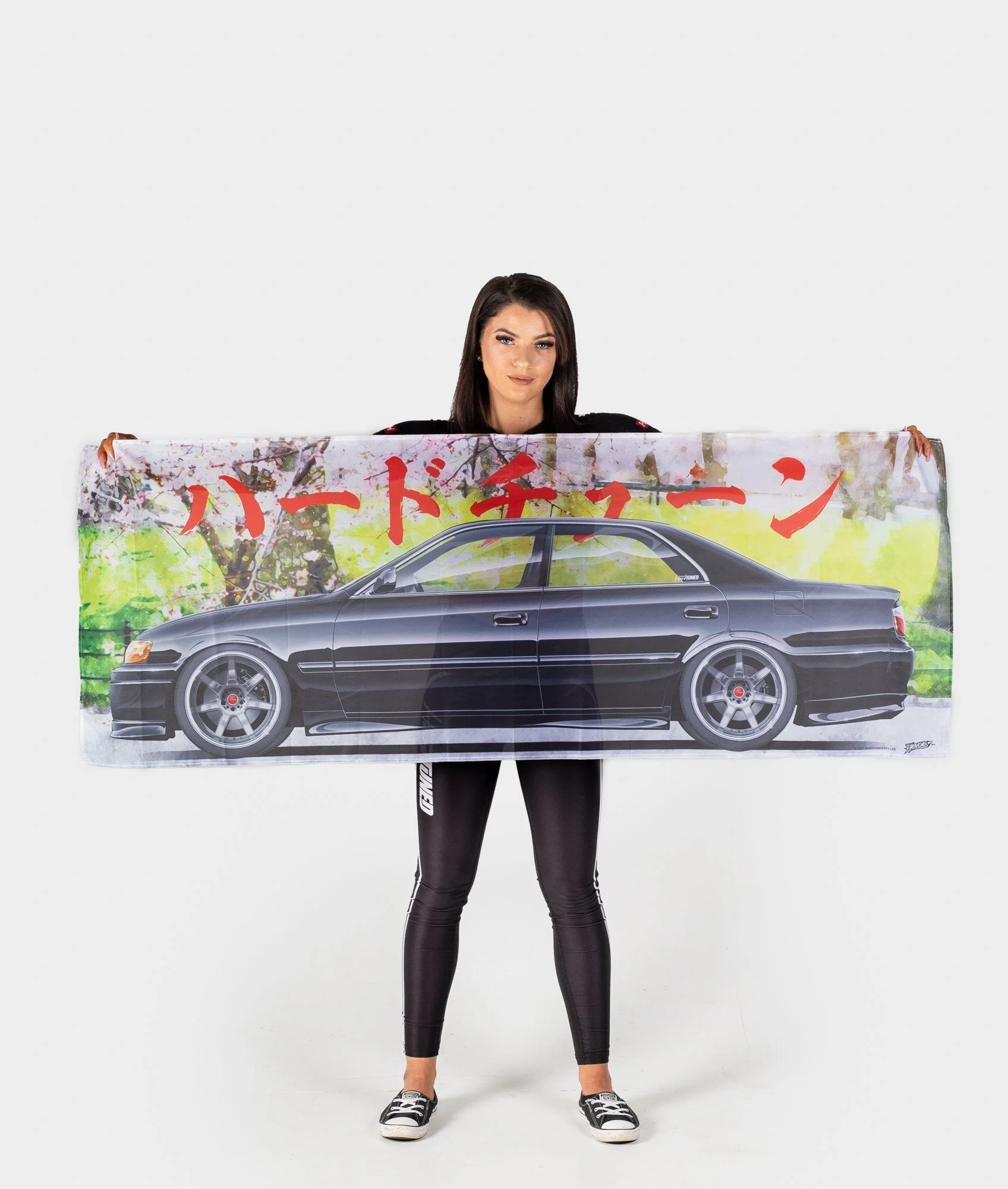 Toyota JZX100 Chaser Garage Flag