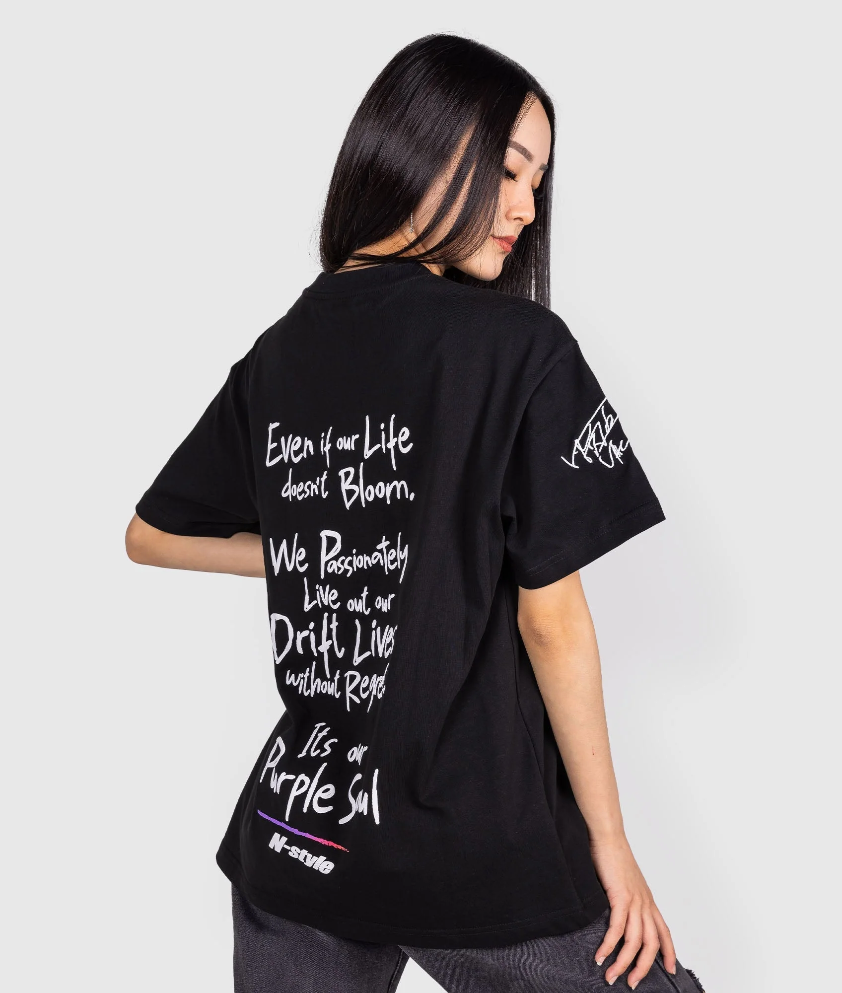 Women's Purple Soul Tee (Naoki Nakamura) - Image 2