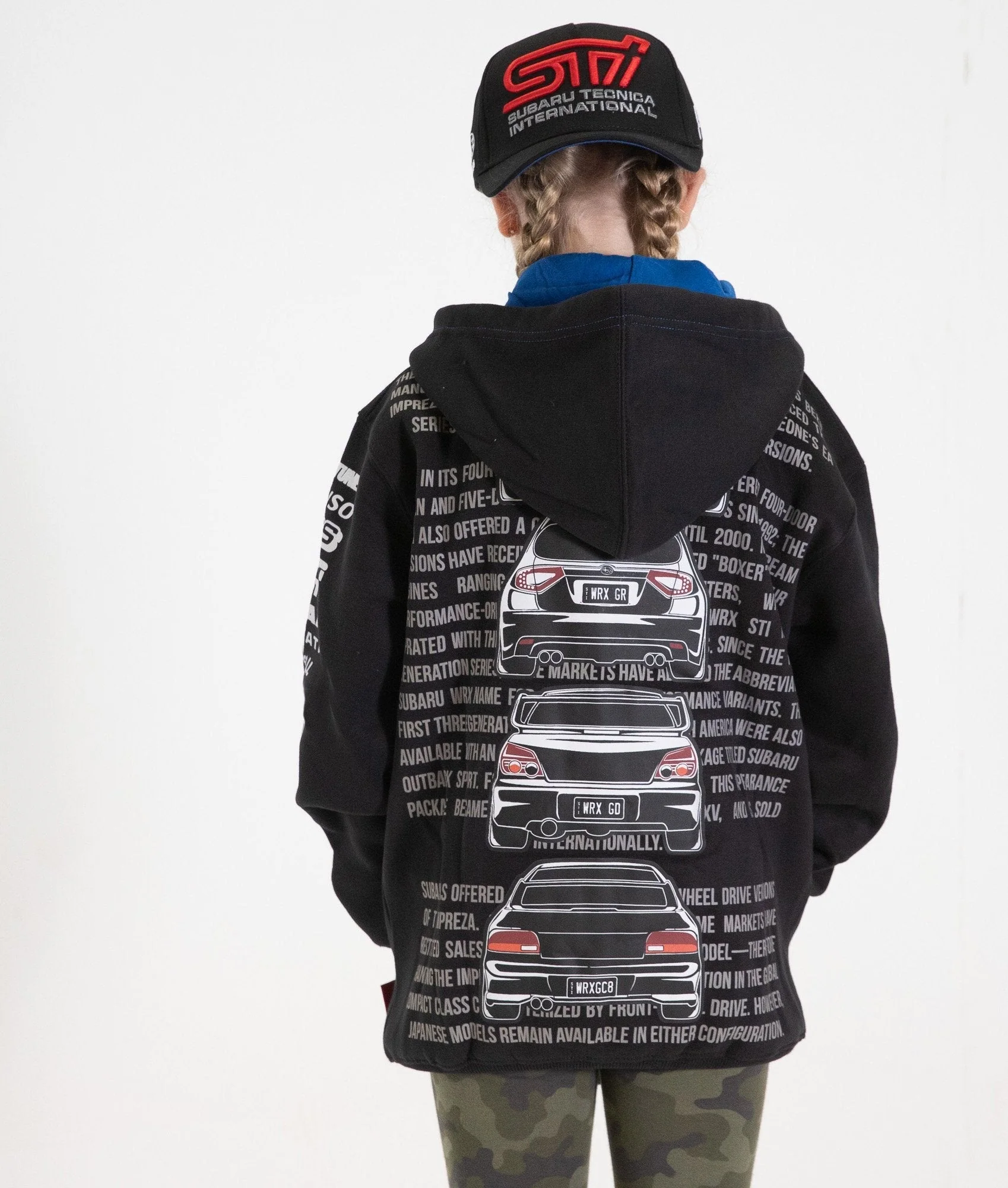Youth Subaru WRX STi Hoodie - Image 2